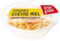Tartinable chèvre miel