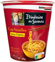 Cup Nouilles saveur Curry - 65g - Itinéraire Des Saveurs