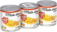 Maïs doux en grains 3*1/4 140g PNE