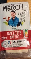Raclette nature 400g merci
