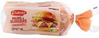 PAIN HAMBURGER BRIOCHE x 4 - 250g