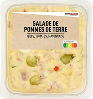 Salade de pommes de terre oeufs mayonnaise
