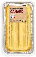 Parmentier de canard 750g fe