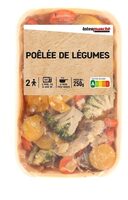 Poelee de legumes 250g