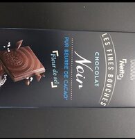 Tablette dégustation chocolat noir fleur de sel - 100g