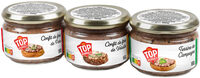 Assortiment de verrines - Confit de foie de porc / Confit de foie de volaille / Terrine de campagne - 3 x 180 g
