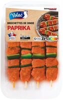 BROCHETTES DE DINDE PAPRIKA - 4x100g