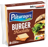 TRANCHETTES BURGER RACLETTE x8 150g