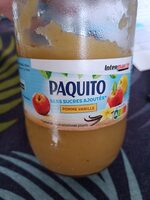 Compote bocal pomme vanille ssa