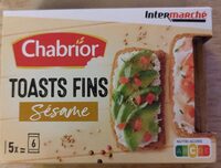 Toast fins au sésame