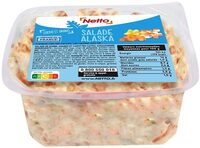 Salade Alaska (ananas carotte surimi)