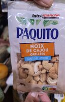 Noix de cajou grillées sans sel ajouté