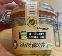 BOCAL Foie gras de canard entier IGP SO - 180 g (FDR)