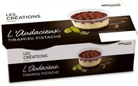 TIRAMISU PISTACHE 2x100g