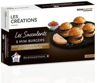 PFA - Mini burger bloc foie gras et confit oignons