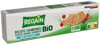 Biscuit cranberry amande moins de sucres bio