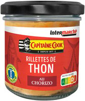 Rillettes de thon au chorizo