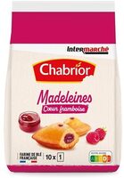 Madeleine fourrée framboise - 300g