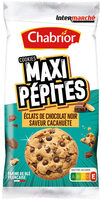 Maxi cookie aux éclats de chocolat noir goût cacahuète