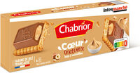 Biscuits coeur onctueux lait & noisettes