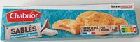 Sables pur beurre fourrage noix de coco