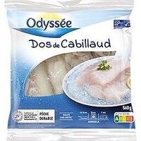 DOS DE CABILLAUD MSC 440g