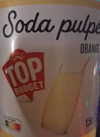 Soda pulpé orange