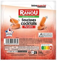 Saucisses cocktail sous vide 200g