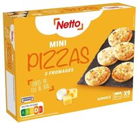 Mini pizza 3 fromages