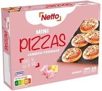 Mini pizza jambon fromage