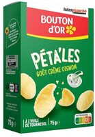 Pétales saveur crème oignon