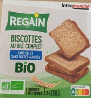 Biscottes au blé complet