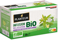 Infusion relaxation BIO 20 sachets