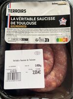 Saucisse toulouse porc