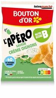 Chips de fèves saveur crème oignon