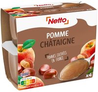 Specialite de fruits pomme châtaigne 4x100g