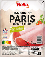 Jambon paris choix dd 10t 400g