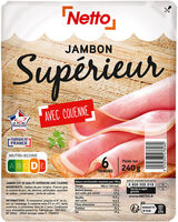 Jambon sup ac 6t 240g