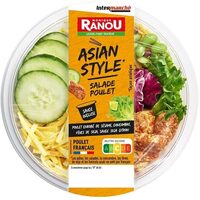 Nouveauté 2026 - ASIAN STYLE - Salade poulet (façon asiatique)