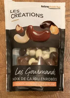 Noix de cajou enrobées 3 chocolats