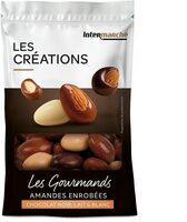 Amandes enrobées 3 chocolats