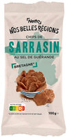 Chips de sarrasin au sel de Guérande - 100g