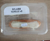Eclair vanille sous atmosphere x2 150g
