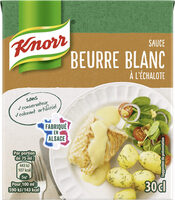 Knorr Sauce Chaude Beurre Blanc à l'Échalote Brique 30cl