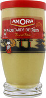 Amora Moutarde de Dijon Fine et Forte Verre Long 300g