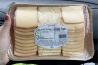 Raclette nature, 3 poivres,fumee