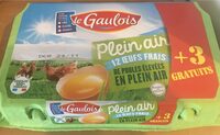 12 oeufs frais
