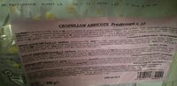 Croisillon abricot