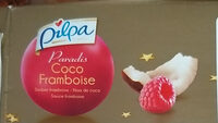 Bûche Paradis de framboise/coco