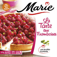Tarte aux framboises